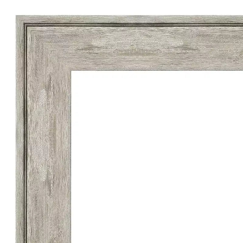 Specchio da pavimento/parete intero con finitura metallica argentata effetto craquelé – 1 persona – 73,5 cm x 165 cm