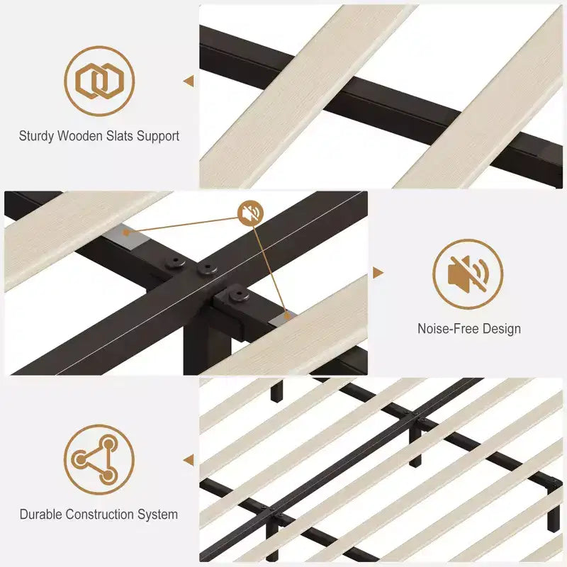 Struttura letto imbottita beige con testiera e ricarica USB, Matrimoniale francese/Matrimoniale/King size, per 1–2 persone