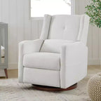 Poltrona reclinabile girevole e basculante manuale Spruce & Spring con cuscino lombare