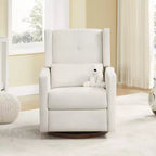 Poltrona reclinabile girevole e basculante manuale Spruce & Spring con cuscino lombare