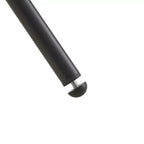 Barhocker mit geschwungener Rückenlehne, gepolsterter Sitzfläche und Metallbeinen (Schwarz/Braun/Creme/Grün), Sitzplatz für 1 Person