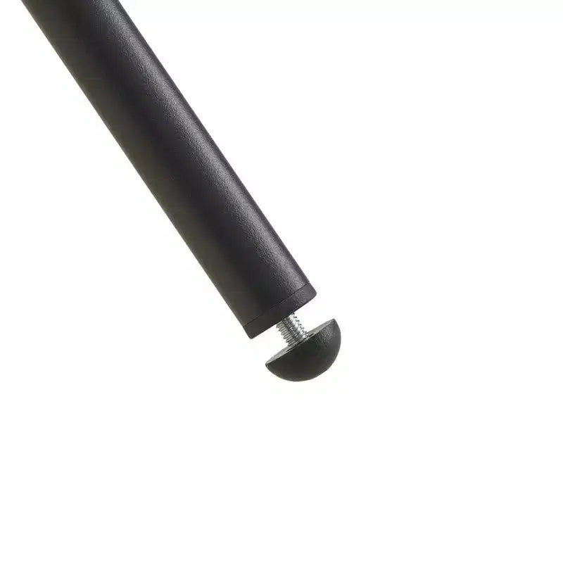 Sgabello da bancone Arc con schienale, sedile imbottito, gambe in metallo (Nero/Marrone/Crema/Verde), Posti a sedere 1