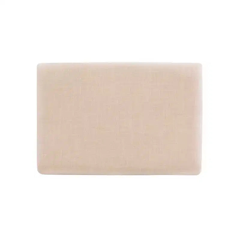 Sgabello da bar senza schienale imbottito – Grigio / Marrone scuro / Naturale / Beige camoscio / Noce beige, 1 posto