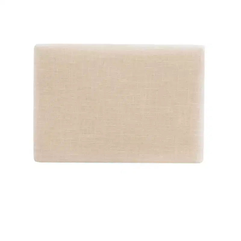 Sgabello da bar senza schienale imbottito – Grigio / Marrone scuro / Naturale / Beige camoscio / Noce beige, 1 posto