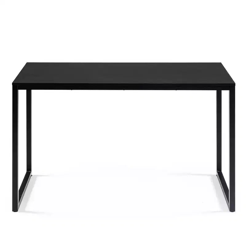 Scrivania in metallo da 55" marrone/bianco – Singola