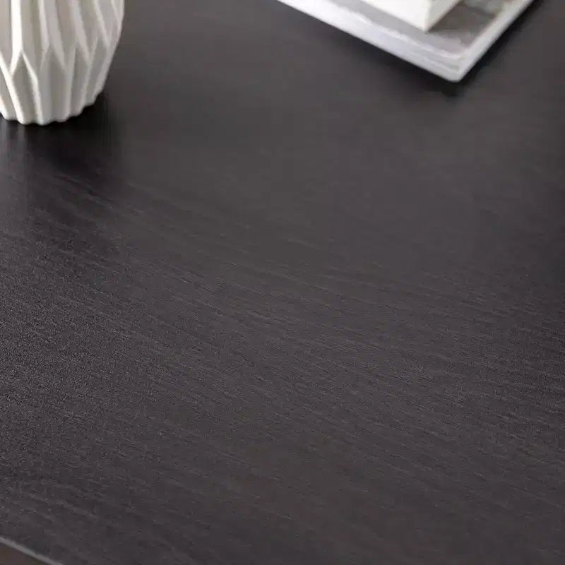 Scrivania in metallo da 55" marrone/bianco – Singola